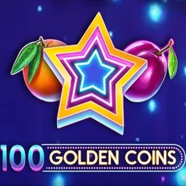 100 Golden Coins online game logo by Amusnet Interactive on sstake.eu