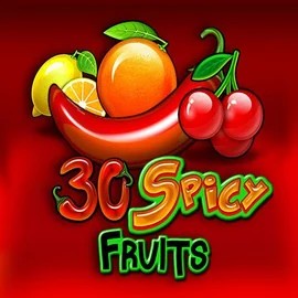 30 Spicy Fruits slot logo by Amusnet Interactive at Stake Casino