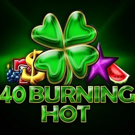 40 Burning Hot logo – Slots by Amusnet Interactive at Stake Casino