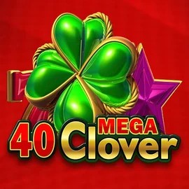 40 Mega Clover logo by Amusnet Interactive Stake Casino