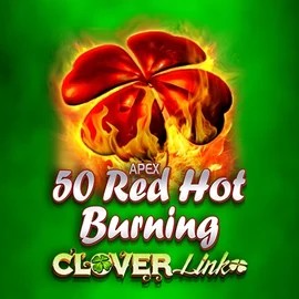 Play the 50 Red Hot Burning Clover Links slot by Novomatic on Stake Casino