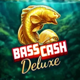 Bass Cash Deluxe slot logo by Alchemy Gaming at Stake Casino