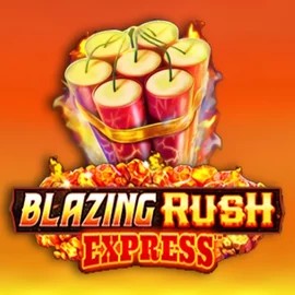 Blazing Rush Express logo – Slots by AreaVegas at Stake Casino