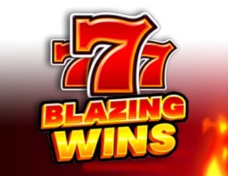 Blazing Wins logo – Slots by Playson at Stake Casino