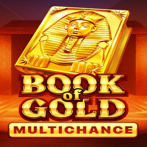 Book of Gold Multichance logo by Playson Stake Casino
