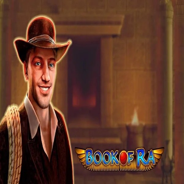 Book of Ra logo by Greentube Stake Casino
