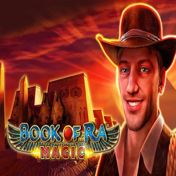 Book of Ra Magic logo by Greentube Stake Casino