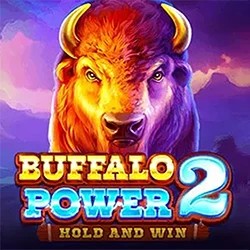 Buffalo Power 2: Hold and Win slot logo by Playson at Stake Casino