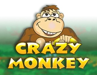 Crazy Monkey logo by Igrosoft at Stake Casino