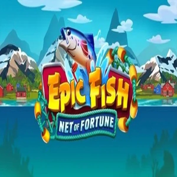 Official Slots logo: Epic Fish Net of Fortune by Quickspin at Stake Casino