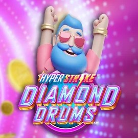 Hyper Strike Diamond Drums slot icon by Gameburger Studios, available at Stake Casino