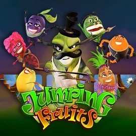 Jumping Fruits logo by Wazdan Stake Casino