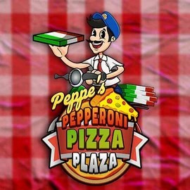 Peppe’s Pepperoni Pizza Plaza by Pragmatic Play, showcased at sstake.eu – game logo