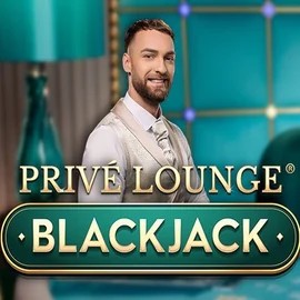 Privé Lounge Blackjack online game logo by Pragmatic Play on sstake.eu