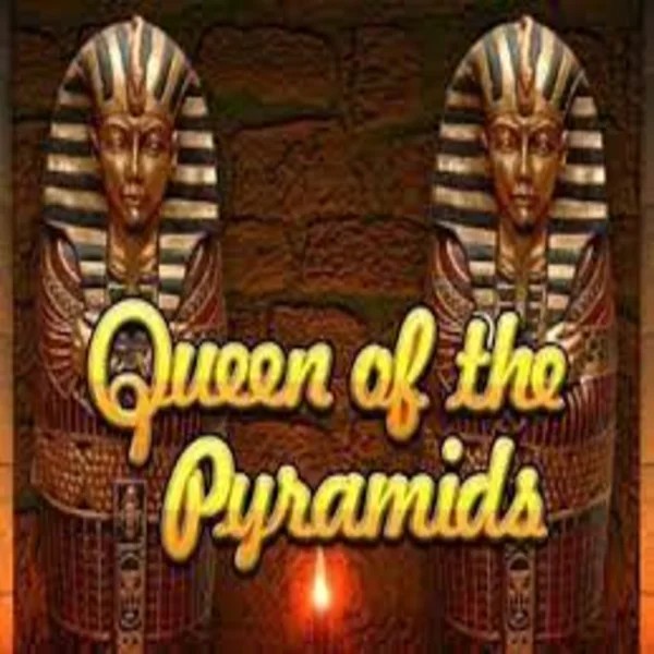 Queen of the Pyramids game by Playtech – logo hosted on Stake Casino