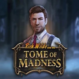Official Slots logo: Tome of Madness by Play'n GO at Stake Casino