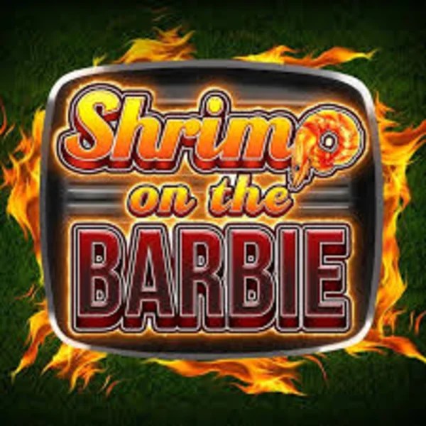 Shrimp on the Barbie logo by Greentube Stake Casino