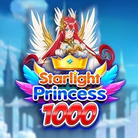 Starlight Princess 1000 slot logo by Pragmatic Play at Stake Casino