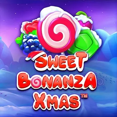 Sweet Bonanza Xmas Slot by Pragmatic Play, showcased at sstake.eu – game logo