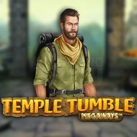 Official Slots logo: Temple Tumble Megaways by Relax Gaming at Stake Casino