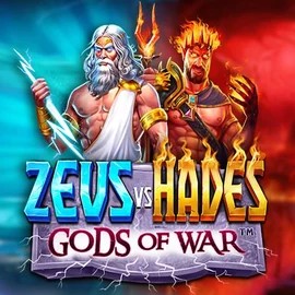 Zeus vs Hades: Gods of War logo by Pragmatic Play at Stake Casino